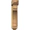 Ekena Millwork Merced Arts and Crafts Rough Sawn Bracket w/ Offset Brace, Western Red Cedar, 6"W x 24"D x 28"H BKT0604X24X28MRC03RWR - alternate 2